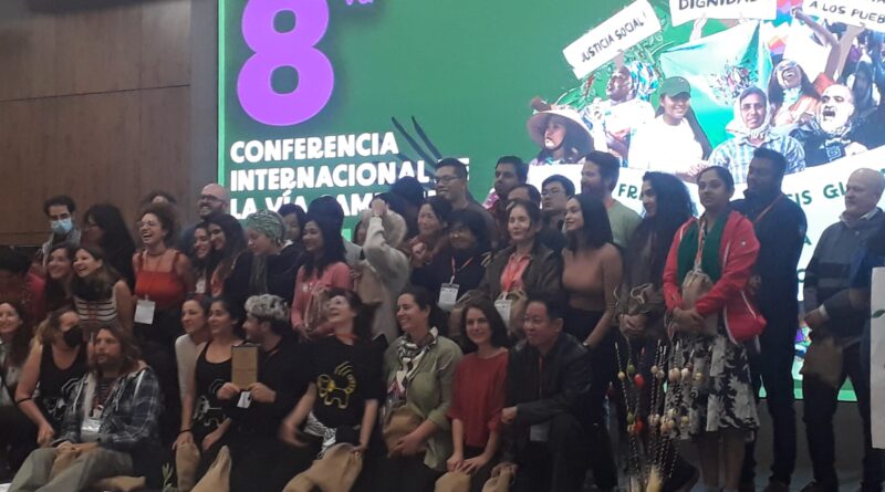La Via Campesina 8. Konferansı : “Patriarkal sisteme, kapitalizme ve emperyalizme karşı mücadele ve yeni bir toplumsal düzen için Gıda Egemenliği”
